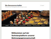 Tablet Screenshot of genossenschaftler.de